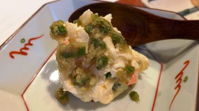 きざみわさびのポテトサラダ｜わのしょく二階