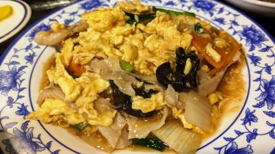豚肉と木耳と玉子炒め｜香満園 五橋店