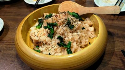 筍と菜の花の春御飯｜杜の味土心