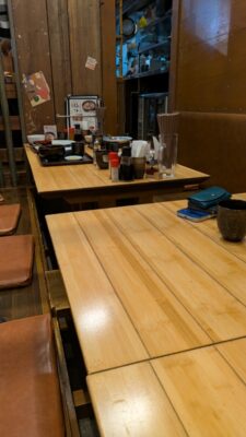 店舗内観｜武屋食堂 北目町店