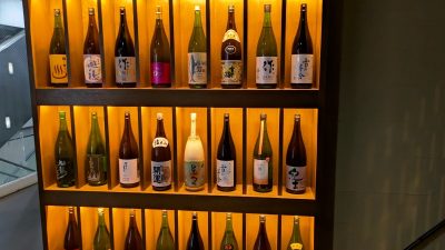 日本酒の瓶｜くるり 仙台駅前店