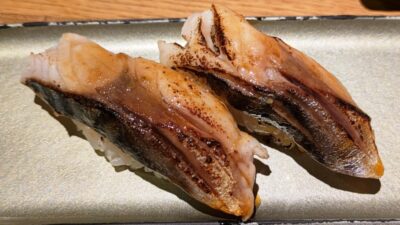 炙り〆さば焦がし醤油握り｜四季花まる 北口店