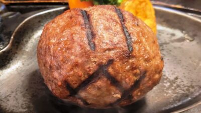 げんこつハンバーグ（アップ）｜さわやか 富士錦店