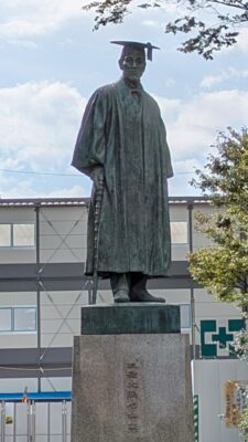 大隈重信先生｜早稲田大学早稲田キャンパス