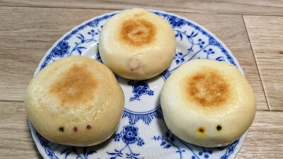 おやき3種（出してみた）｜小川の庄おやき村 MIDORI長野店