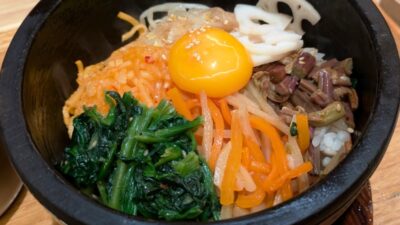 石焼ビビンバ（アップ）｜韓美膳 大宮ルミネ店