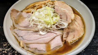 ラーメン+豚(アップ)|自家製麺 結び