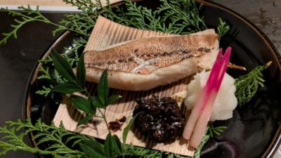 赤魚の杉板焼き｜もつ鍋わたり 立川店