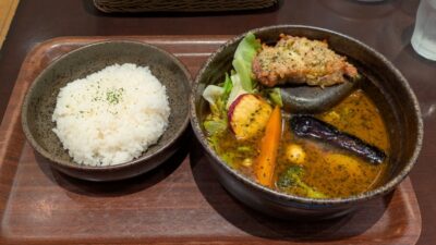 ハーフチキンの香草パン粉焼き&野菜|ヴァサラロード 仙台アエル店