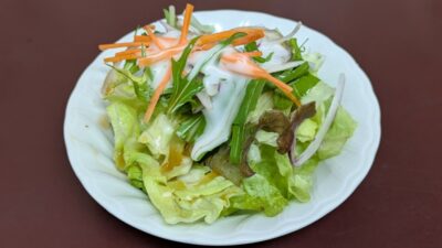 サラダ|とんかつ叶