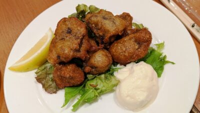 牛たん唐揚げ｜牛たん 利久 東口分店