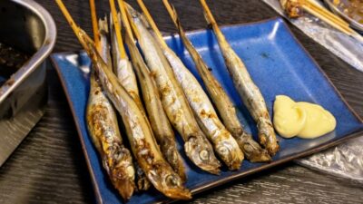 串揚げししゃも｜串屋 名掛丁