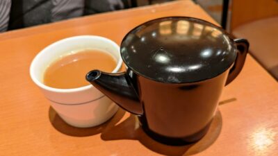 お茶と蕎麦湯｜二代目たまき庵