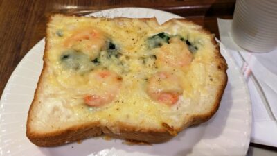 海老グラタン風トースト｜Drip mania ecute立川店