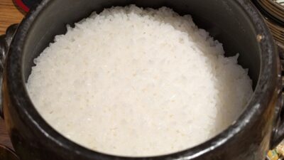 土鍋ご飯（アップ）｜炭火晩酌屋 煙 門前仲町