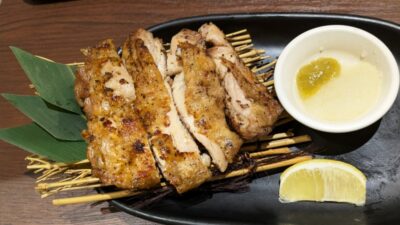 薩摩地鶏の炭火焼き｜九州蔵 恵比寿店