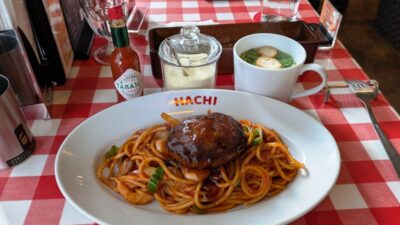 ハンバーグナポリタン｜ハチ 長町店