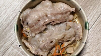 豚肉｜おとめ豚バラ肉とたっぷり5種キノコの胡麻ジュレ温しゃぶ