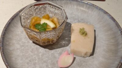 本日の前菜2種盛り｜仙台彩旬 （五橋）