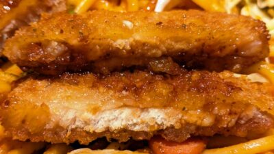 カツ(断面)|エビアン エスパル店