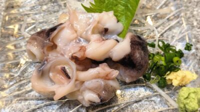 いかのなんこつ刺身|くるくる寿し(札幌)