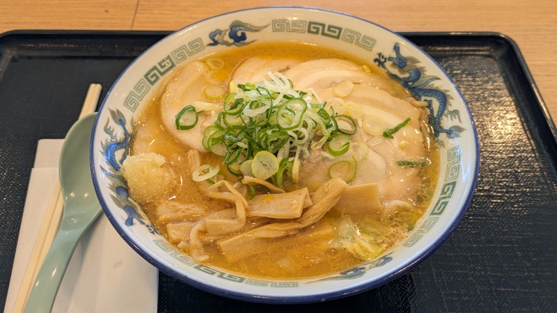 本場味噌ばらチャーシュー麺｜札幌らーめん 大心 新千歳空港店