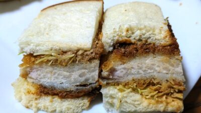 カツサンド（断面）｜グランドキヨスク 掛川
