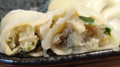 ギョウザ（断面）｜月見軒 札幌駅北口店