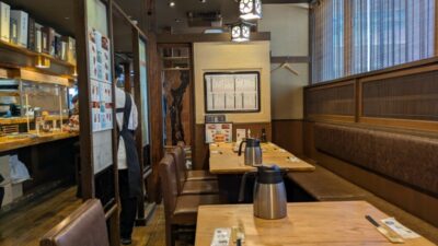 店舗内観|利久 一番町やなぎ町店