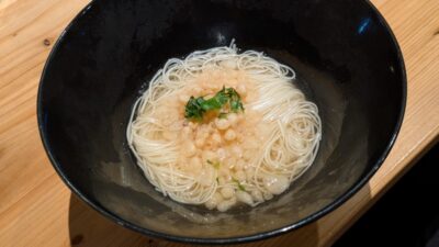 おでん出汁そーめん|かしわ 浜松町