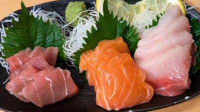 刺身3点盛り|よいもど(新宿)