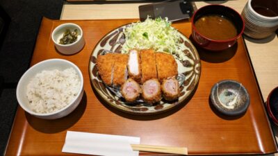 あいもり定食｜とんかつ 鶴群 ルクア サウス店