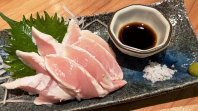 とり刺し|かしわ 浜松町