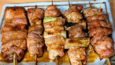 料理長特選おまかせ串5種盛り|よいもど(新宿)