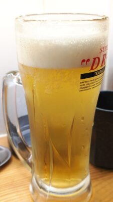 生ビール|二度と来るよ