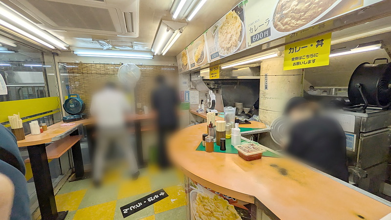 店舗内観|そば処 常盤軒22号