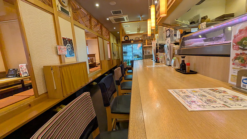 店舗内観|漁亭 浜や あすと長町店