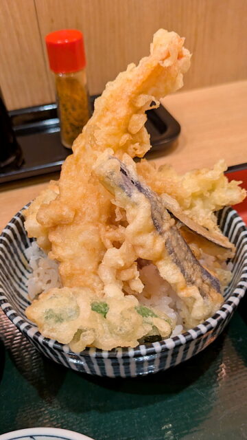 セットのミニ天丼|漁亭 浜や あすと長町店