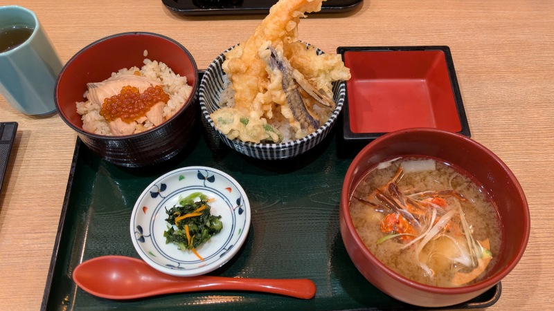 はらこめしミニ丼セット|漁亭 浜や あすと長町店